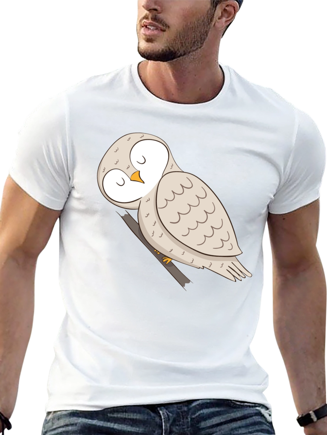Owl Nap T-Shirt - Cute Bird Graphic Tee