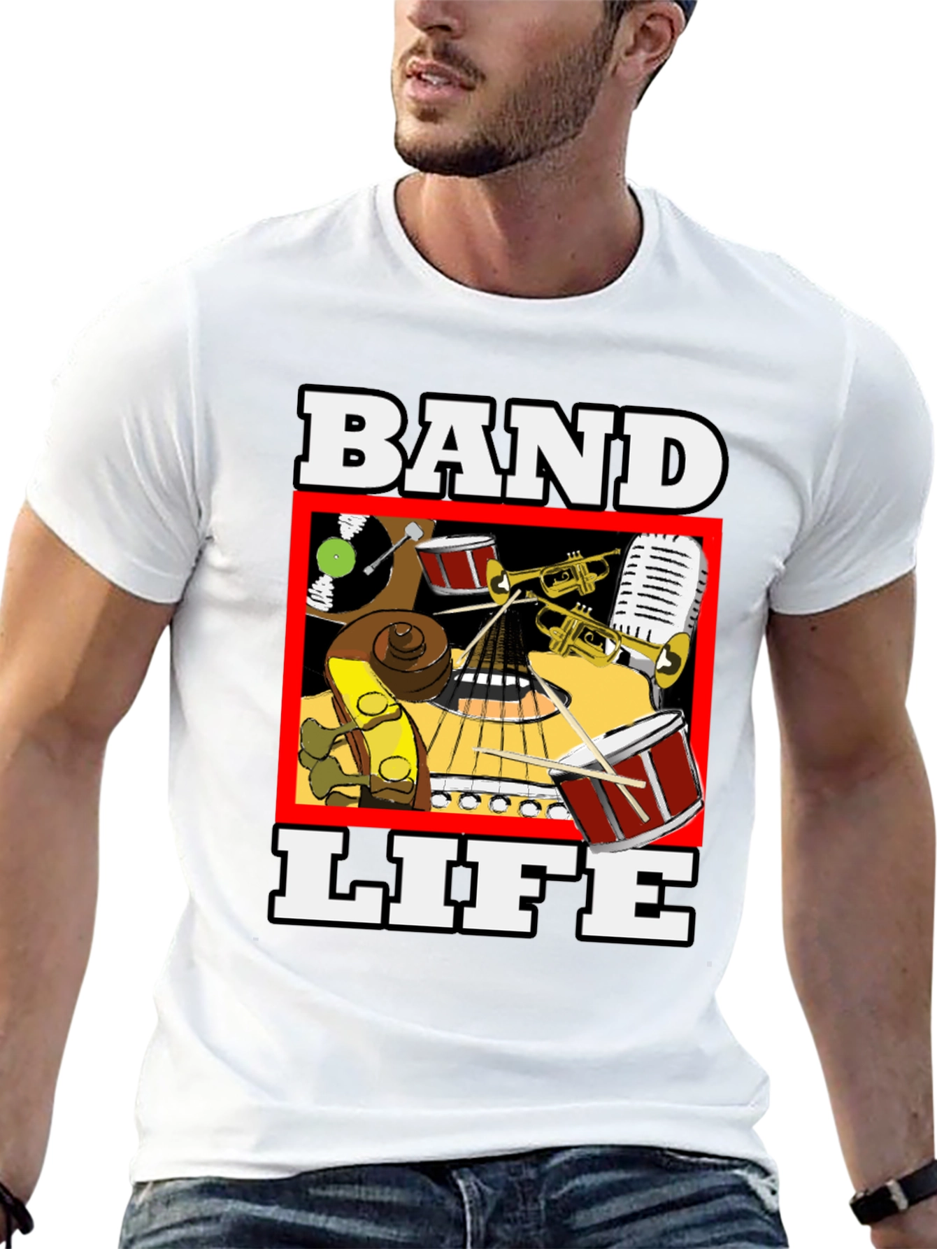 Band Life Music T-Shirt - Musicians Tee