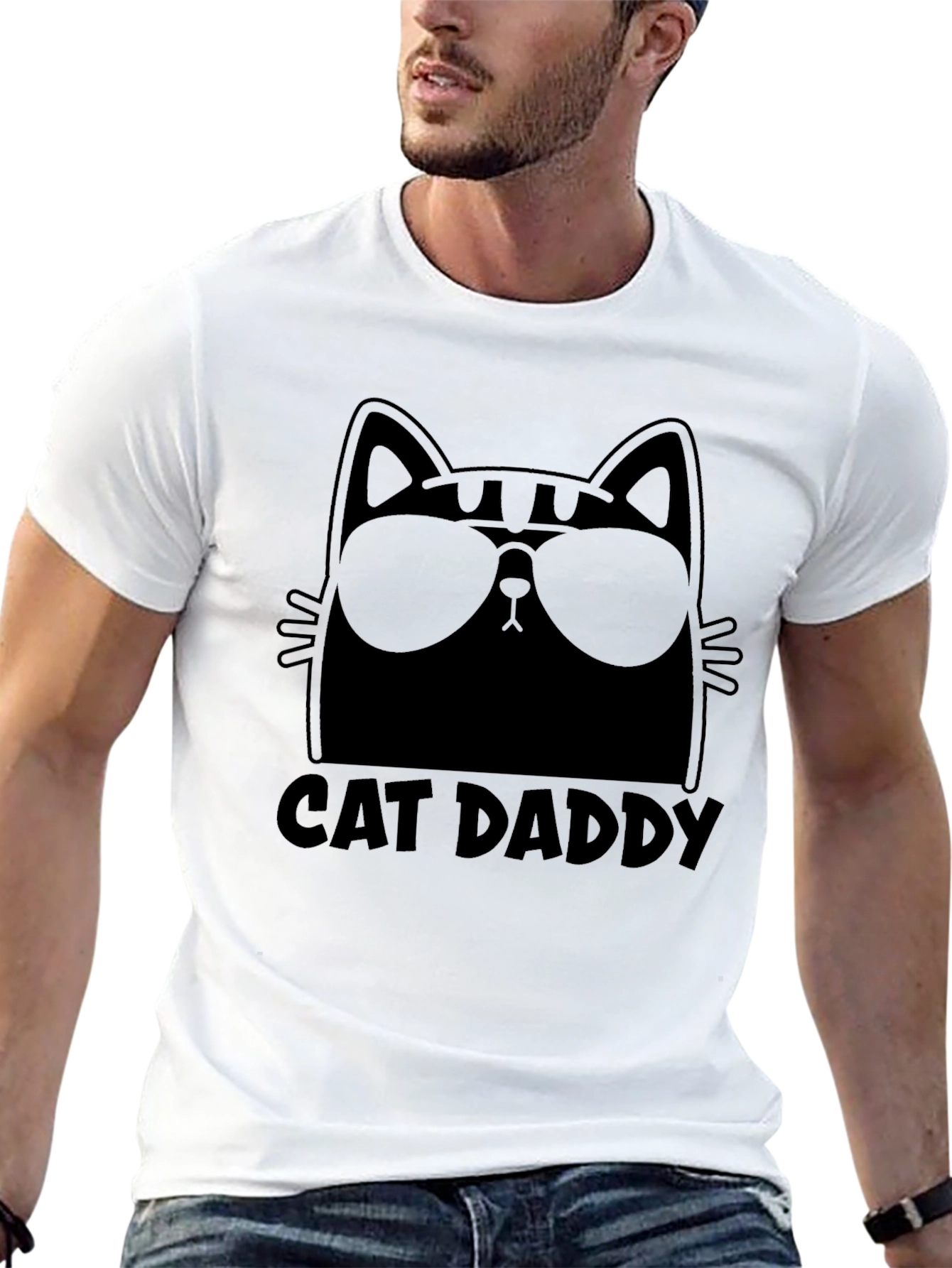 Cool Cat Daddy Graphic Tee