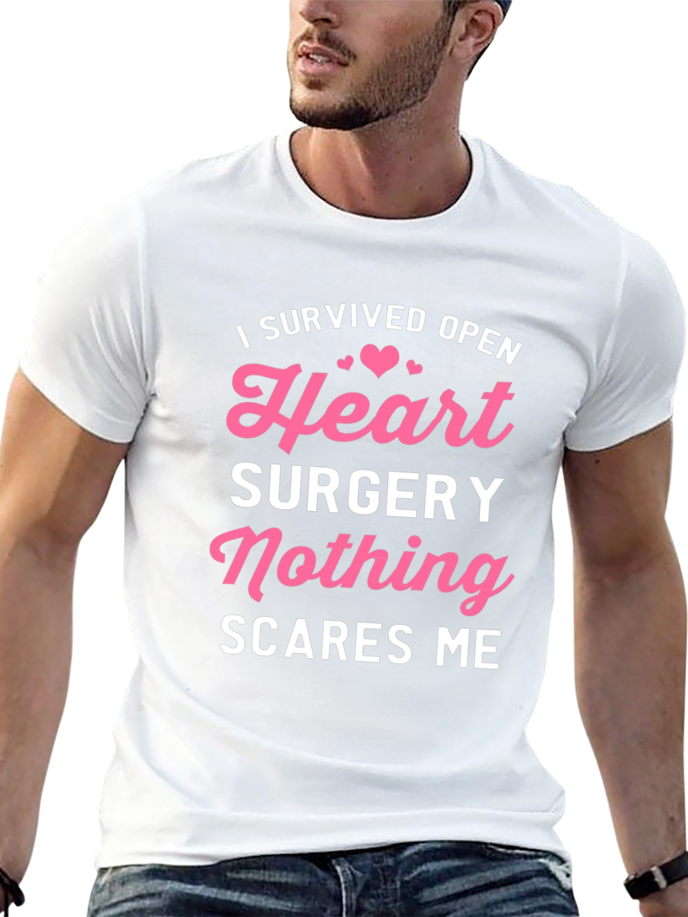 Heart Surgery Survivor T-Shirt: Nothing Scares Me