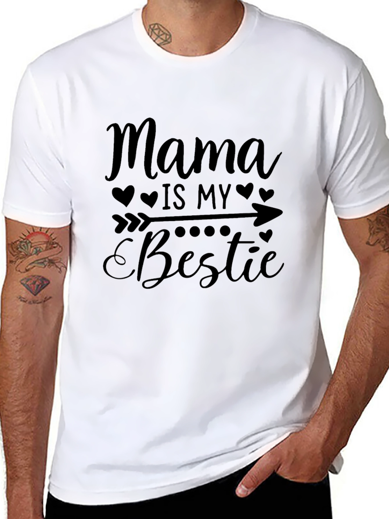 Mama is My Bestie Graphic Tee