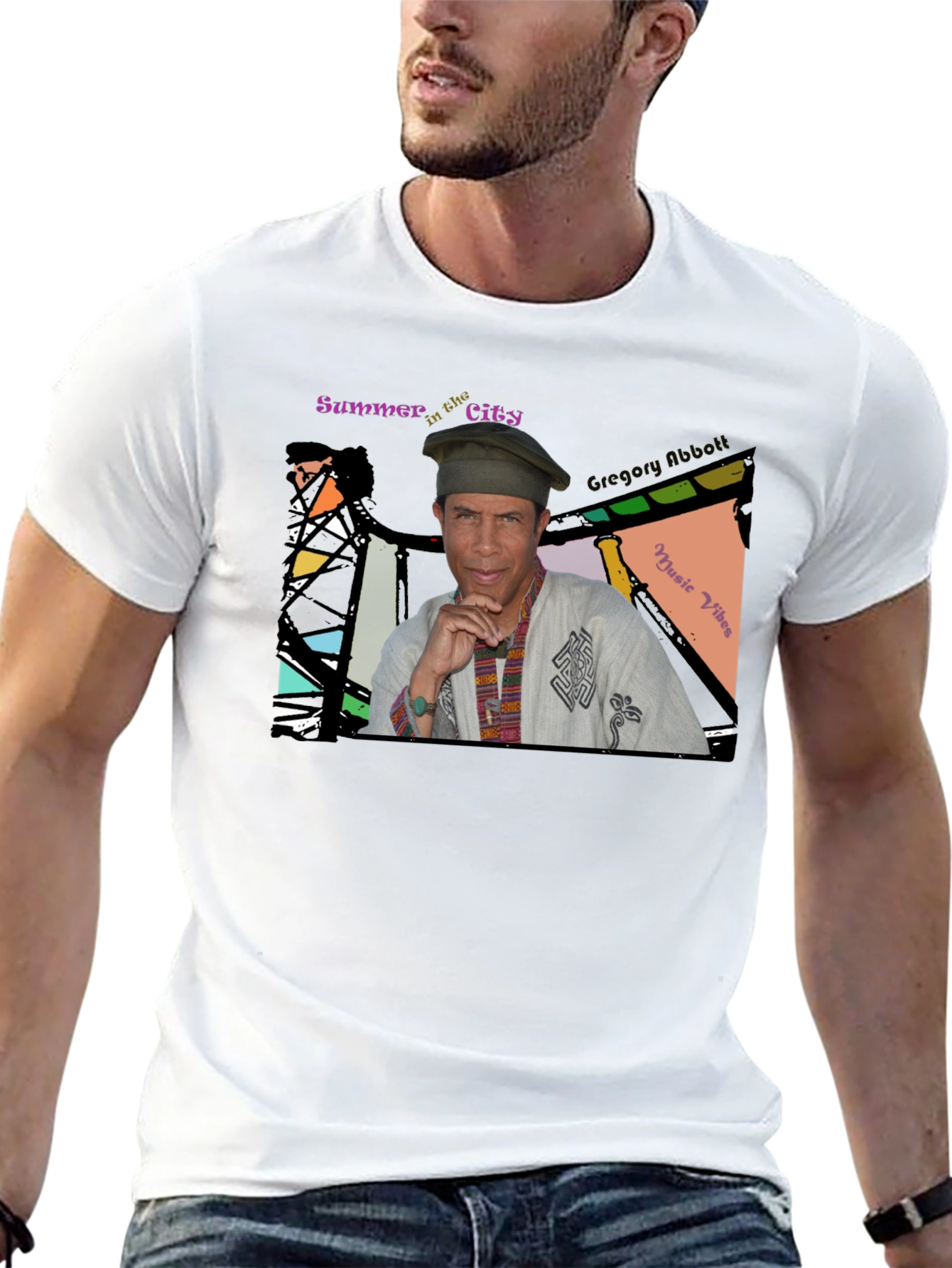 Summer in the City Music Vibes T-Shirt