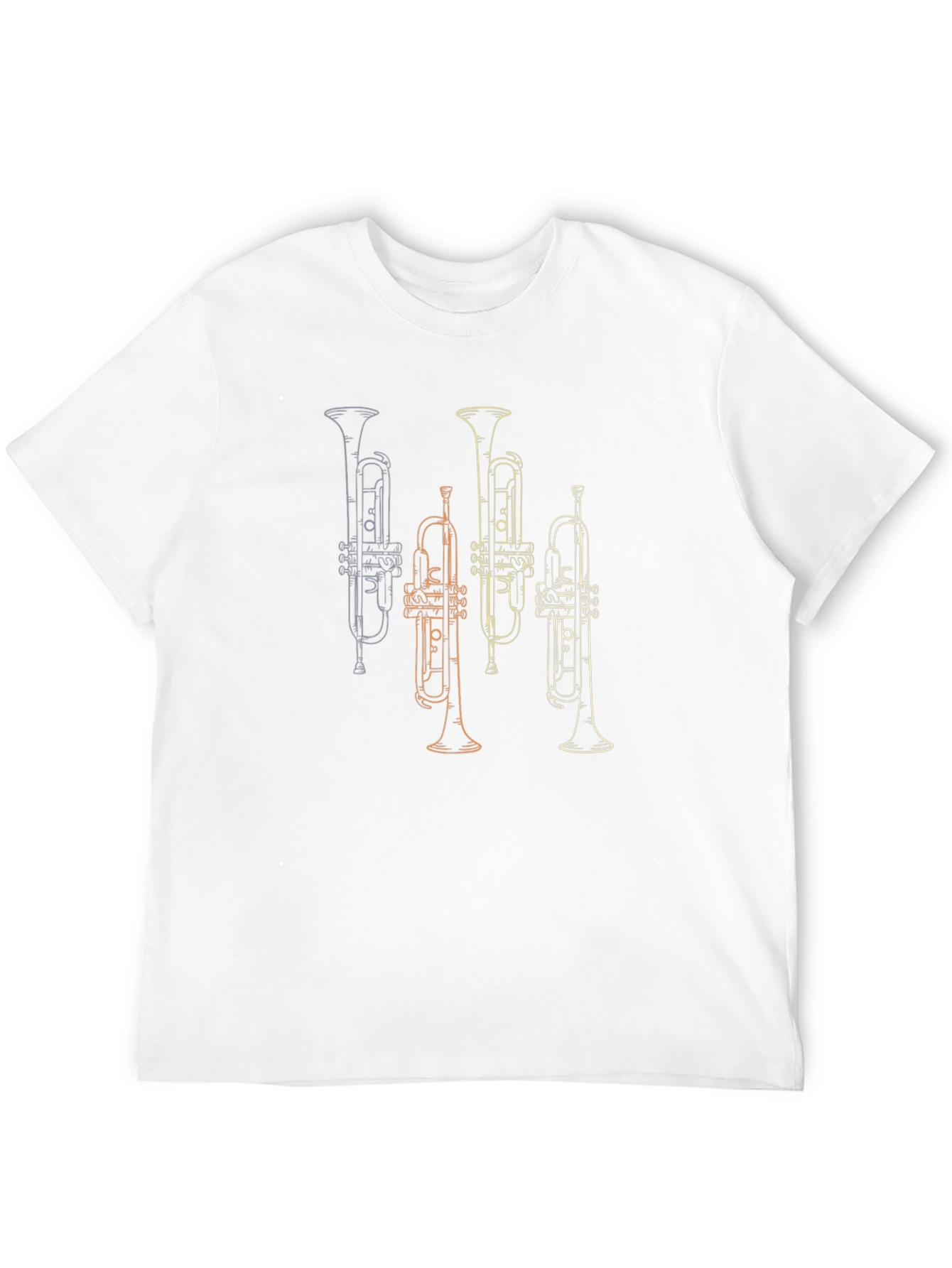 Trumpet T-Shirt - Musical Instrument Graphic Tee