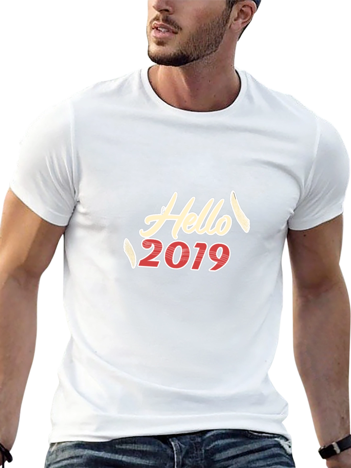 Hello 2019 Graphic T-Shirt