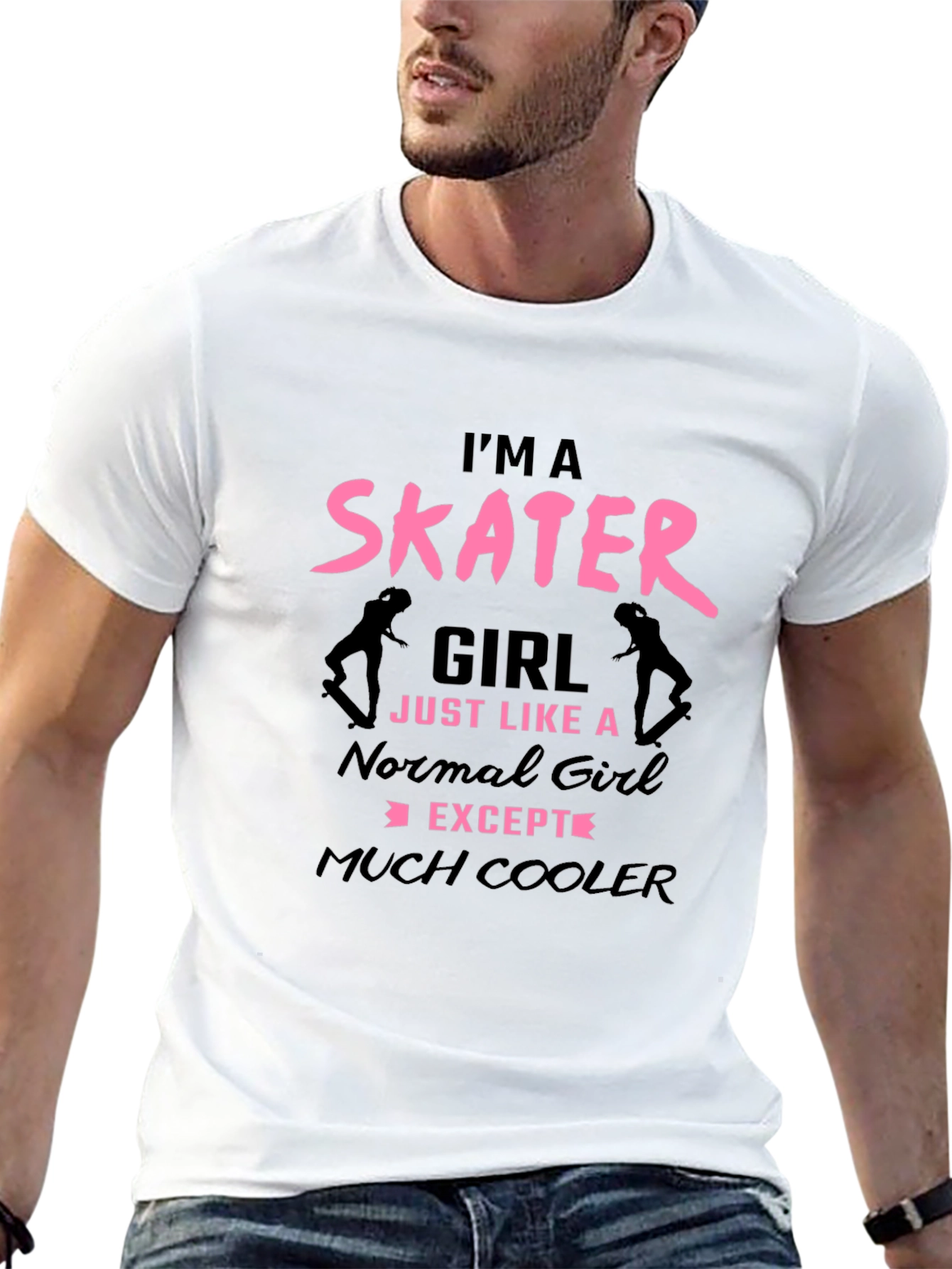 Skater Girl T-Shirt - Cool Skater Tee