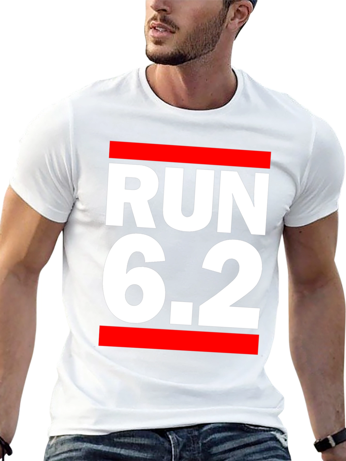Run 6.2 T-Shirt - Marathon Runner Tee