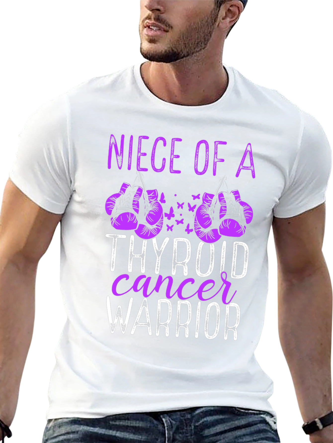 Niece of a Thyroid Cancer Warrior T-Shirt