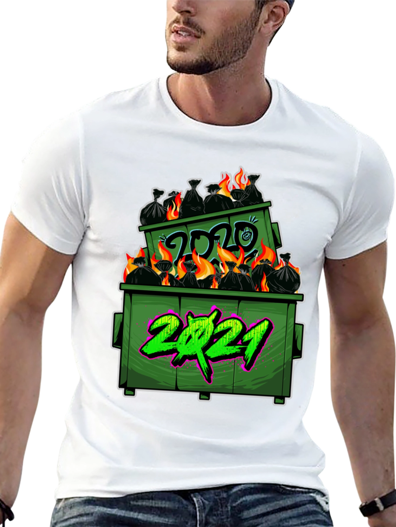 Dumpster Fire 2020-2021 Graphic T-Shirt