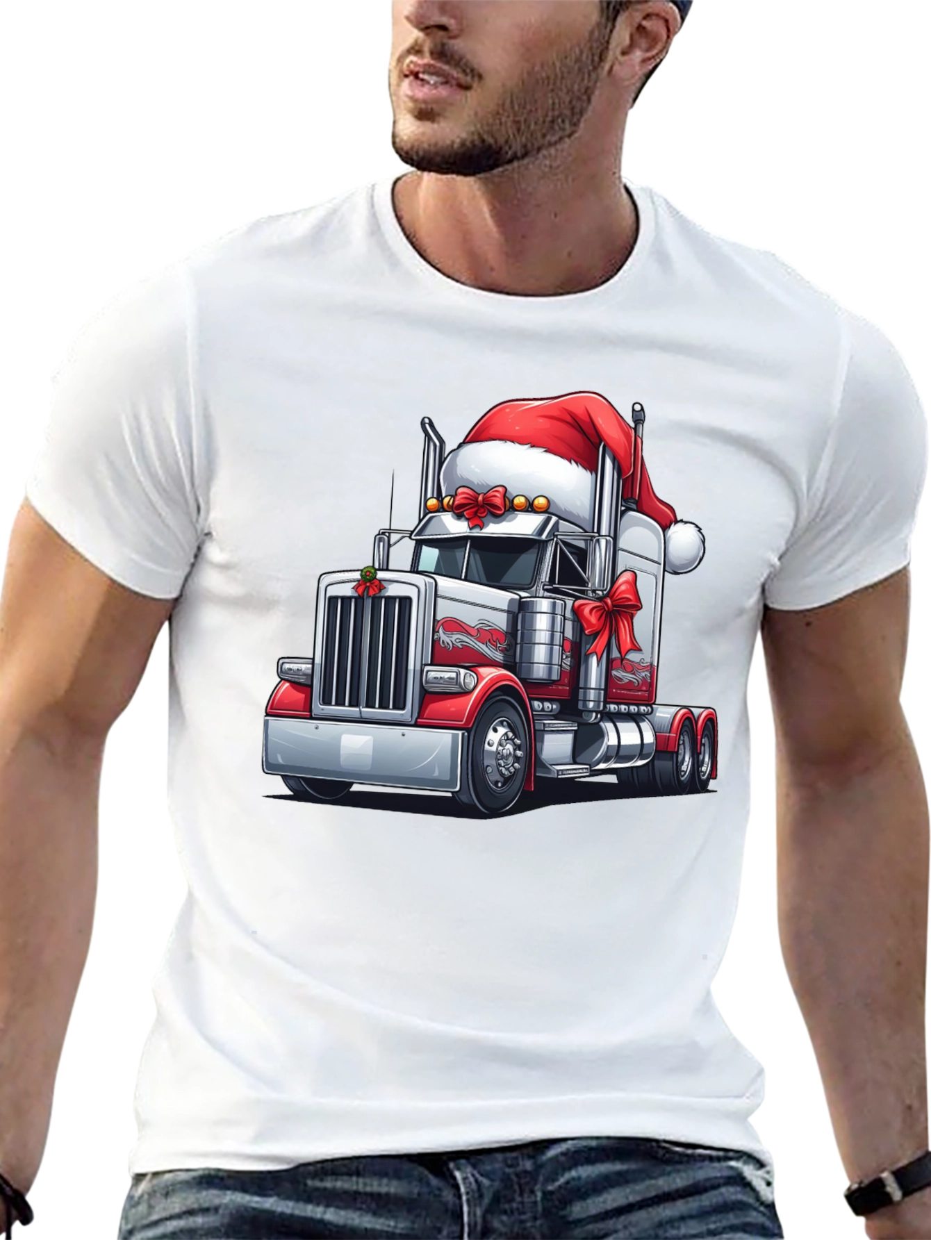 Christmas Trucker T-Shirt