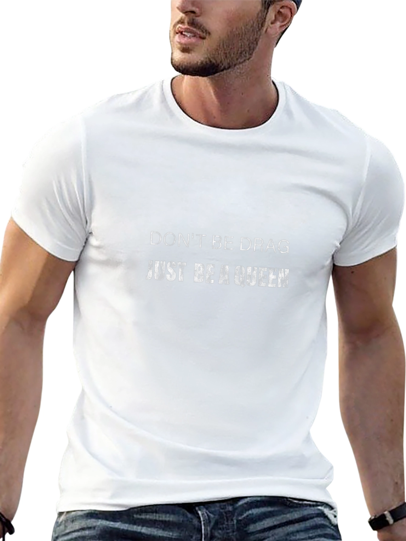 Dont Be Drag Just Be A Queen Black T-Shirt