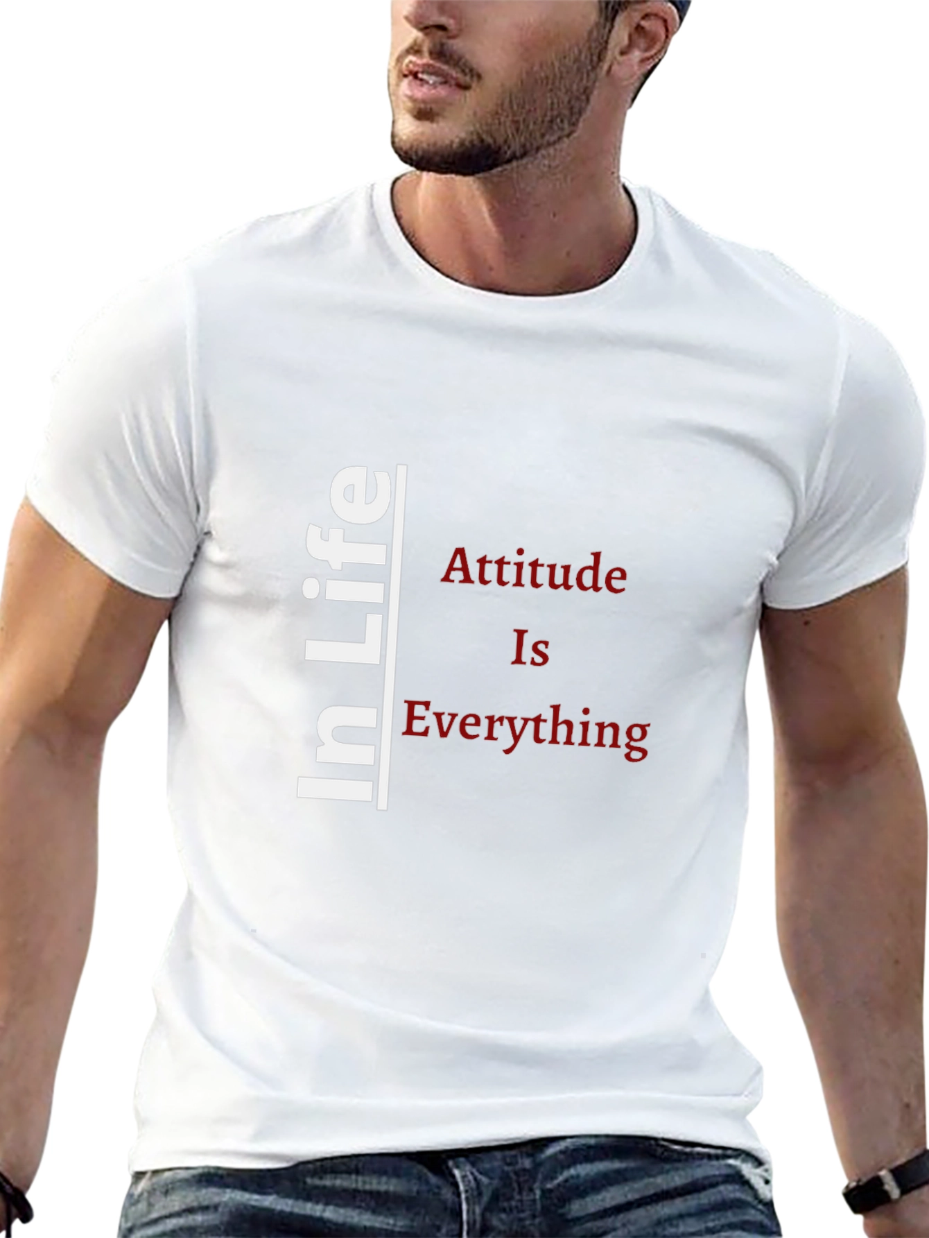 Attitude Is Everything Graphic T-Shirt