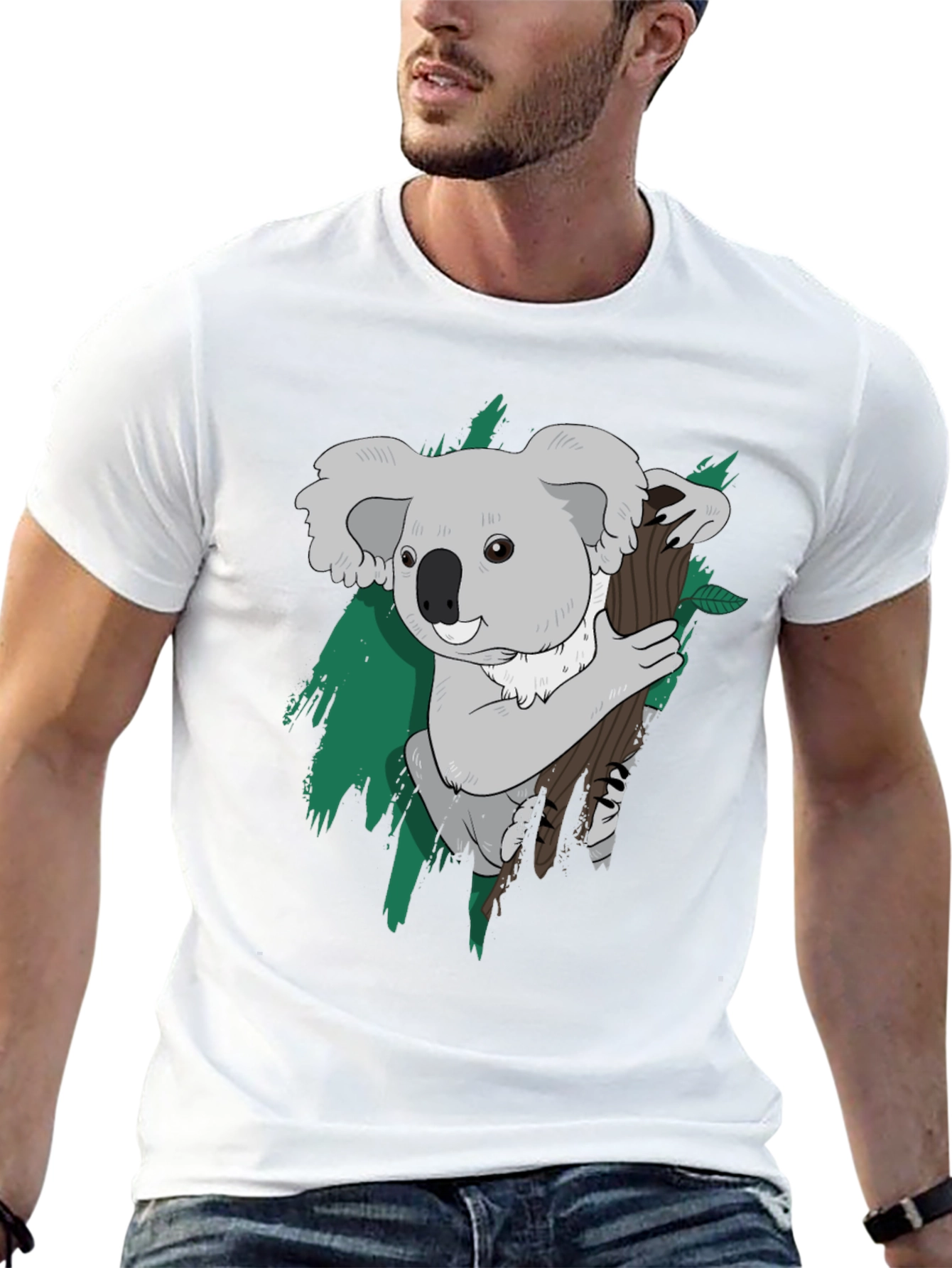 Koala Bear Graphic T-Shirt - Cute Animal Tee