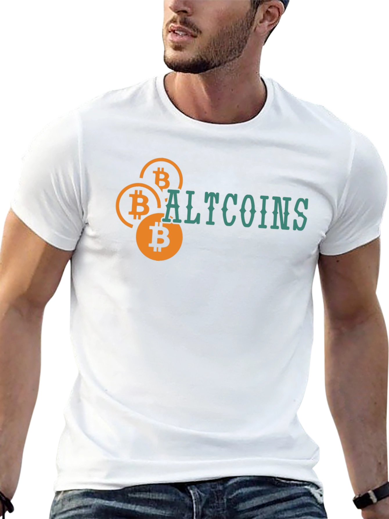 Crypto Altcoins Bitcoin Graphic T-Shirt