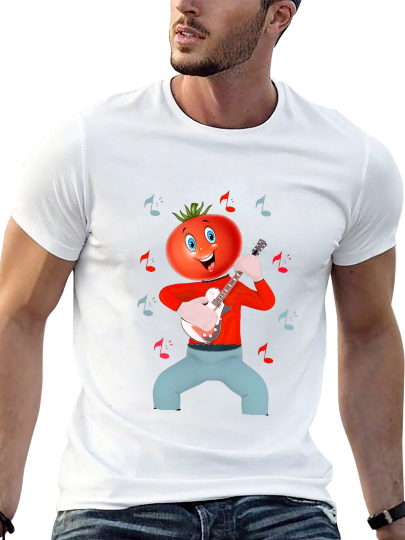 Tomato Musician Graphic Tee
