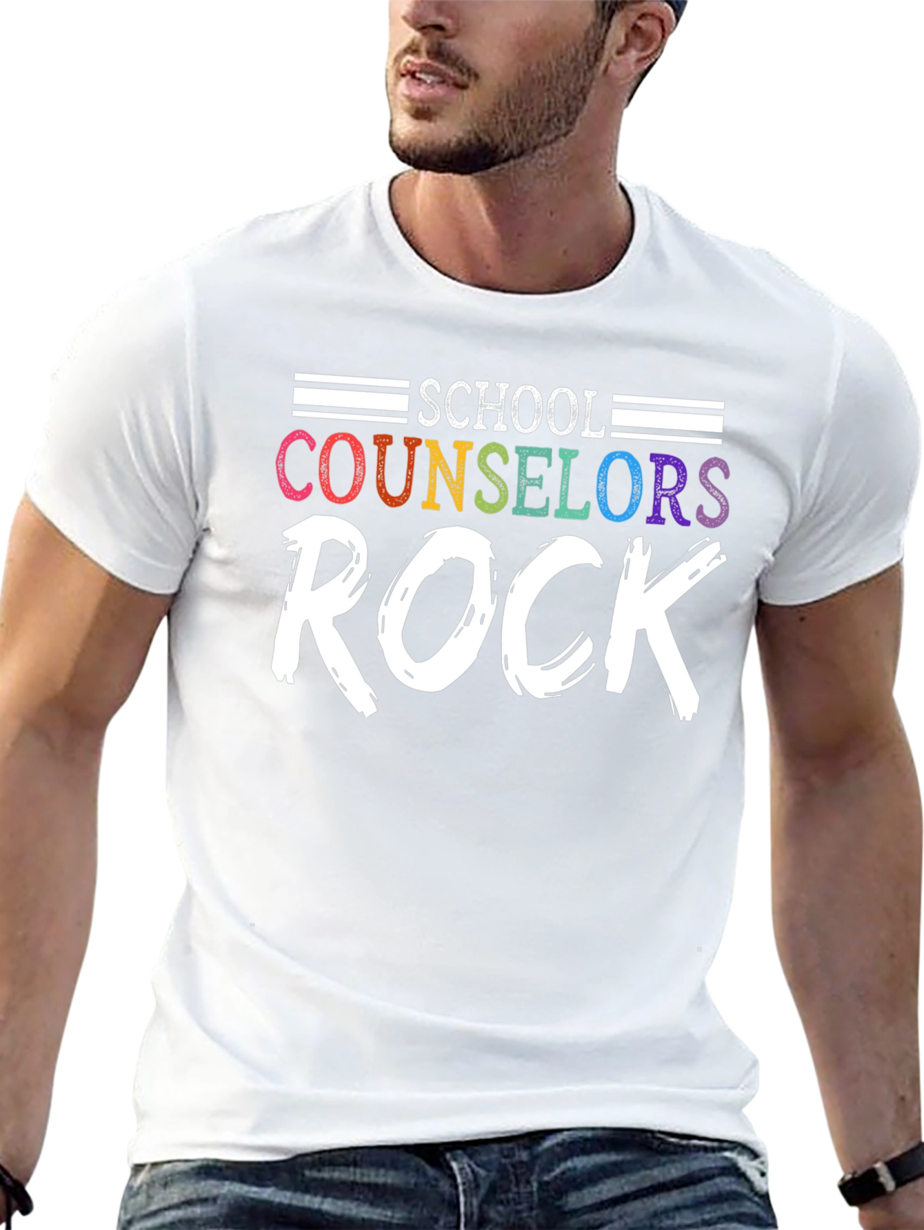School Counselors Rock T-Shirt - Appreciation Gift