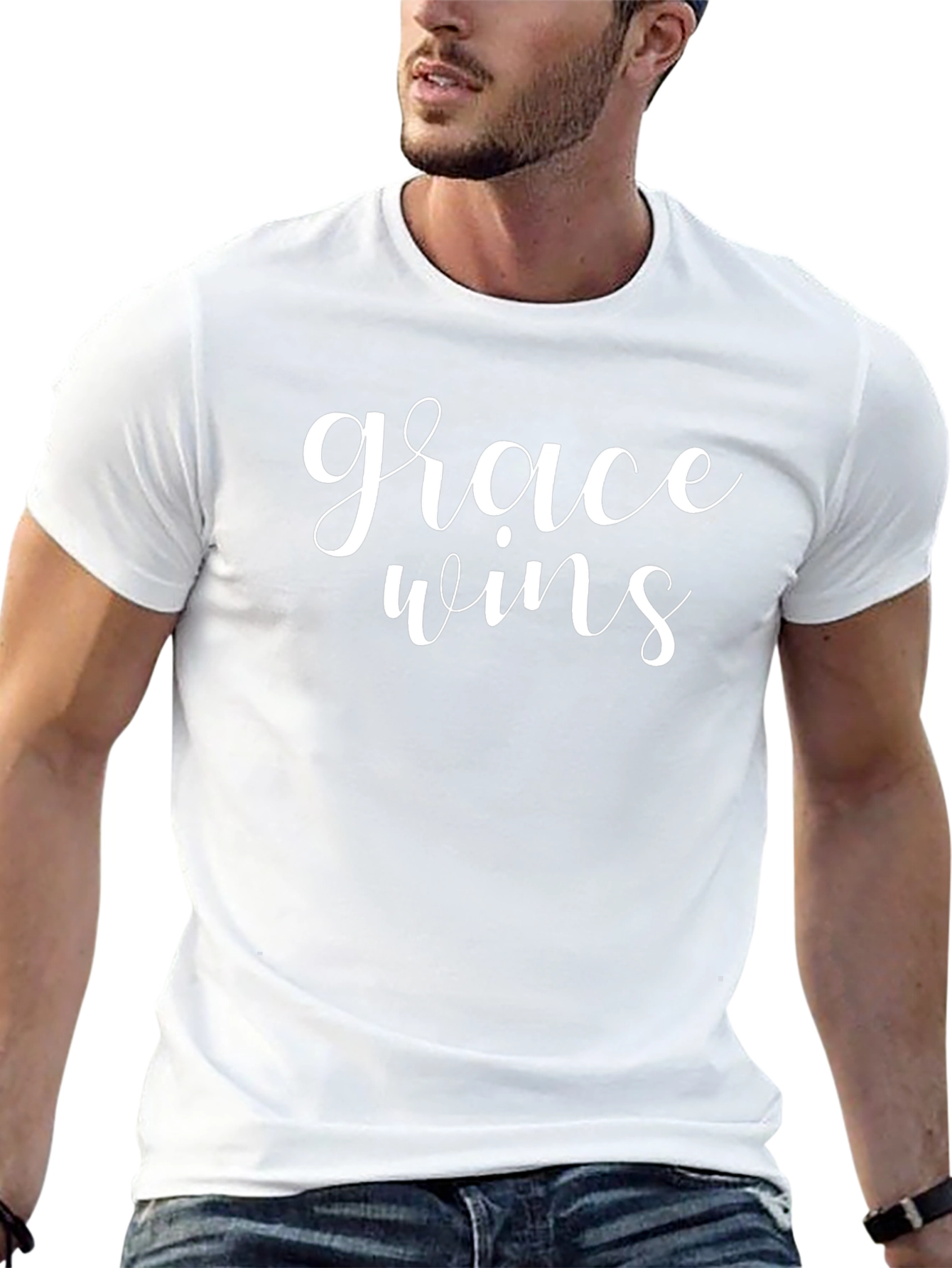 Grace Wins Black T-Shirt
