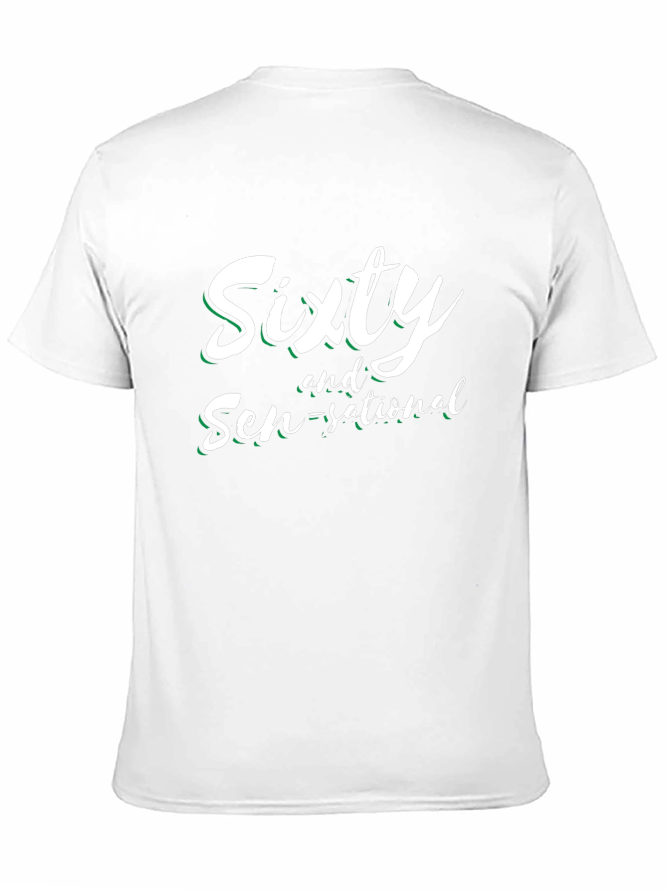 Sixty and Sen-sational Black Graphic Tee