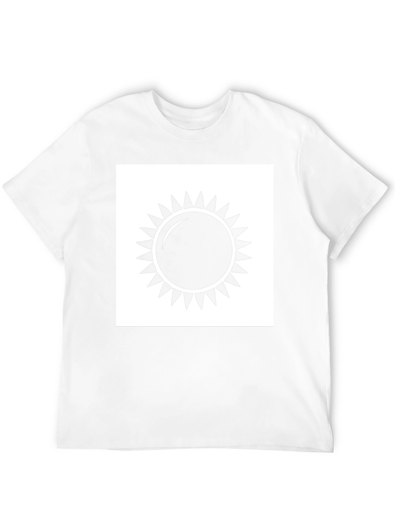 Sun Graphic Black T-Shirt - Unisex