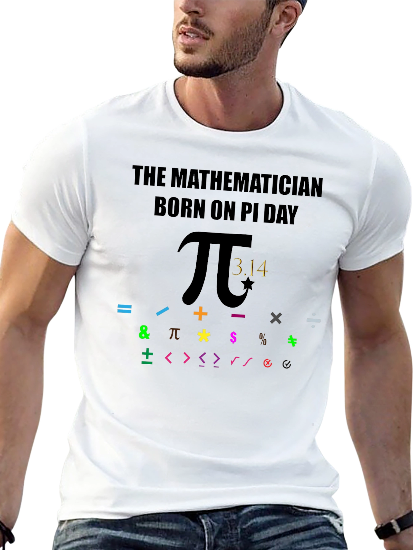 The Mathematician Born on Pi Day T-Shirt