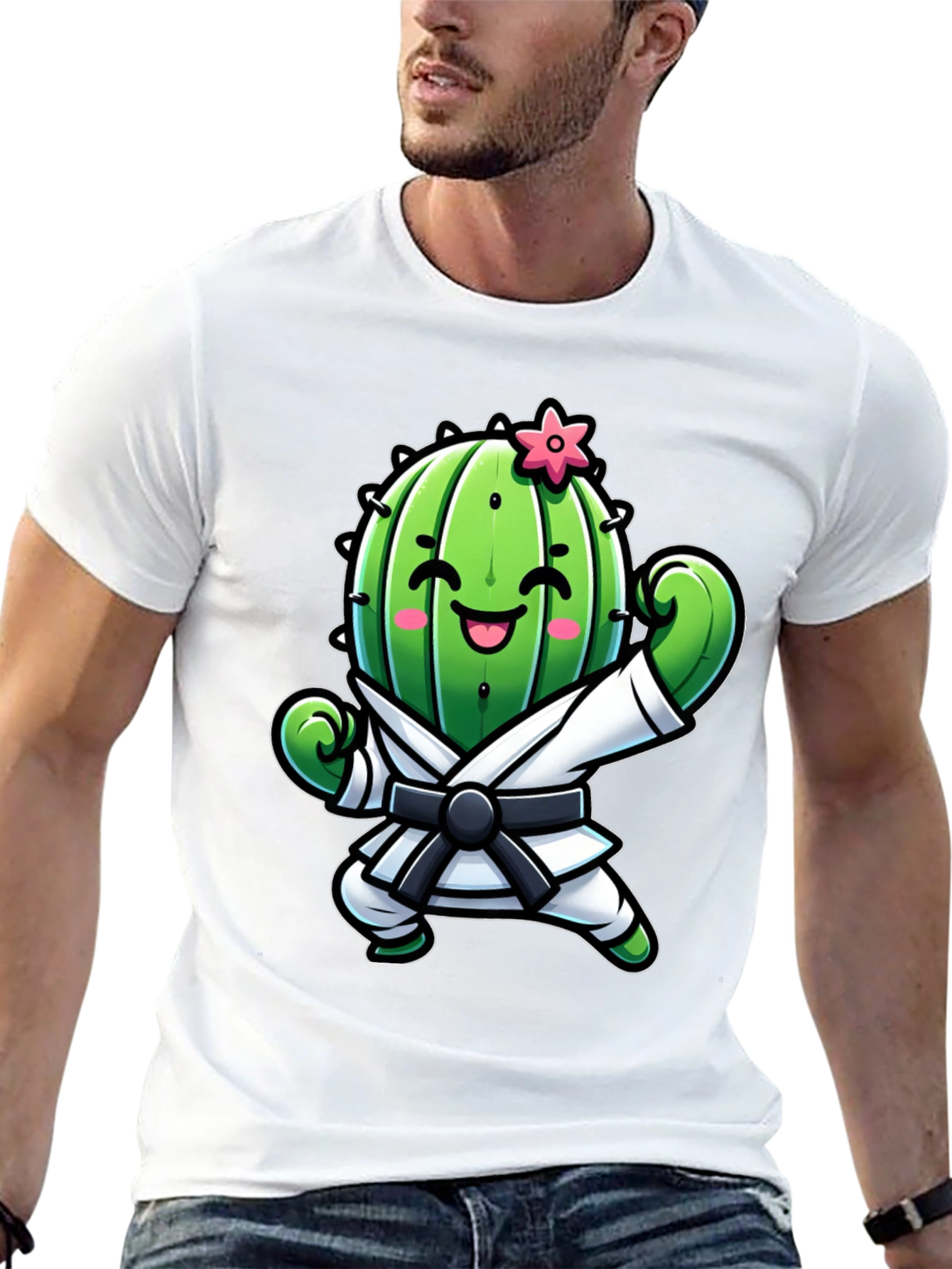 Karate Cactus T-Shirt - Funny Martial Arts Tee