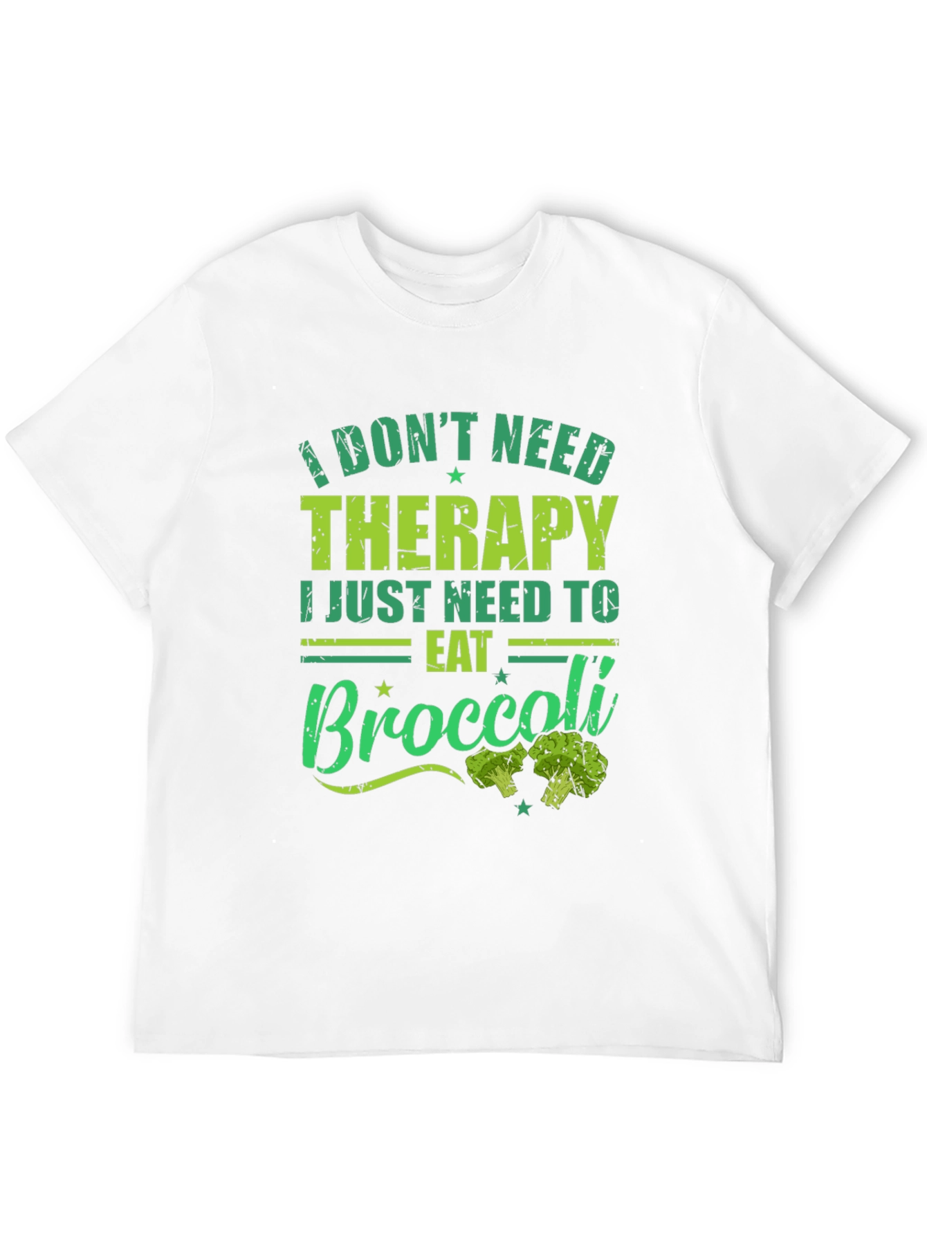 Eat Broccoli T-Shirt - Therapy Alternative