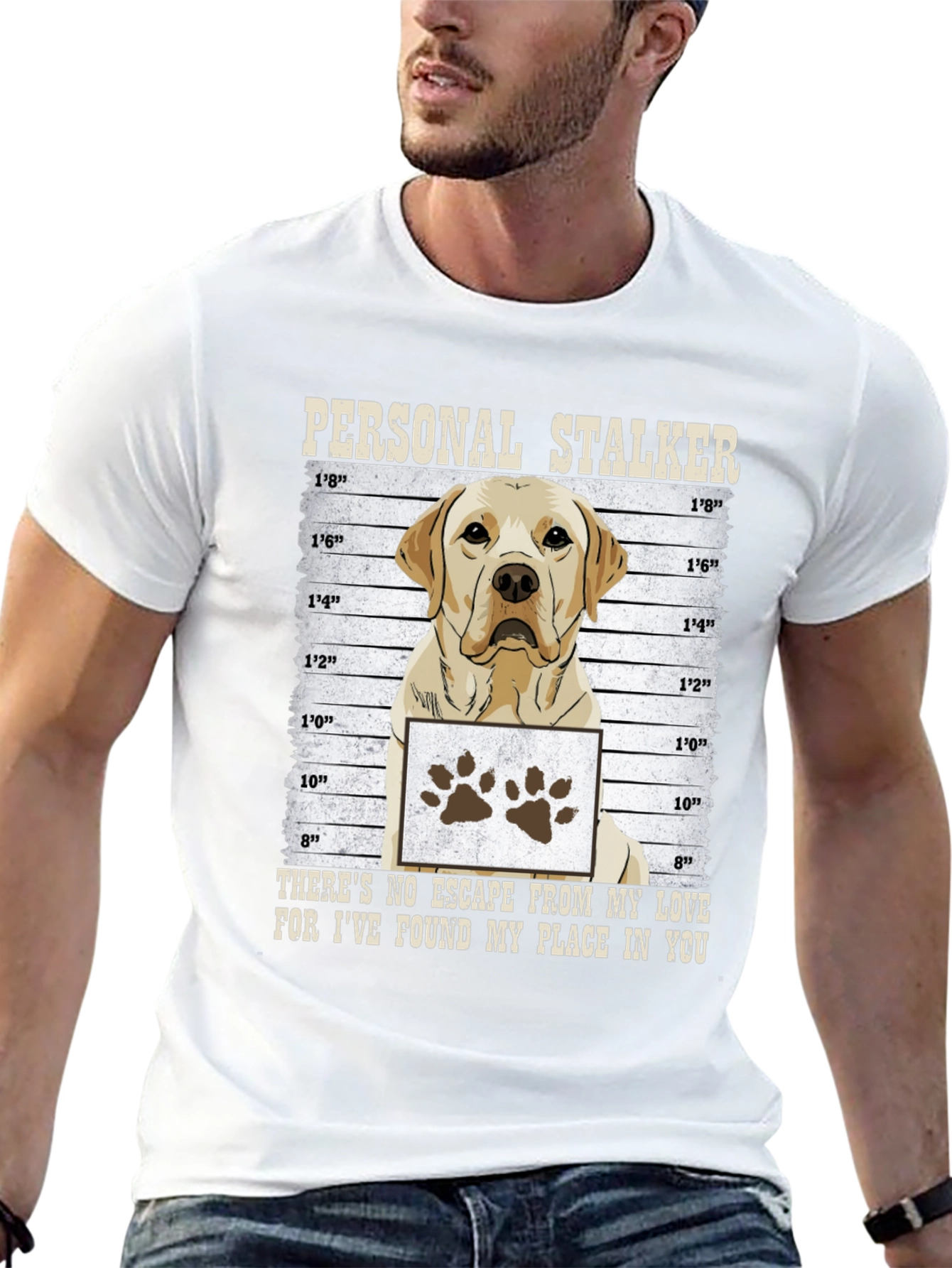 Personal Stalker Dog T-Shirt