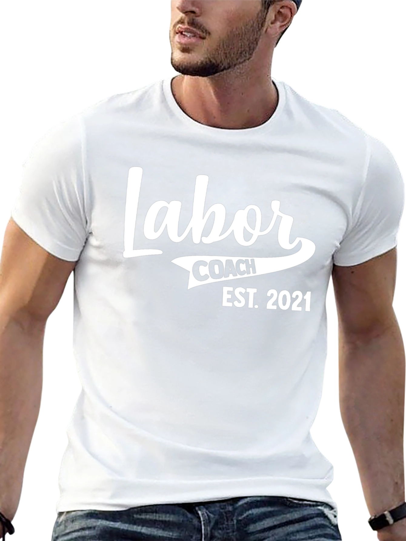 Labor Coach Est. 2021 Black T-Shirt