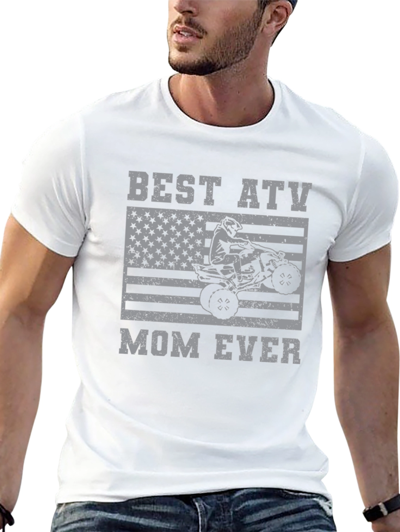 Best ATV Mom Ever Graphic T-Shirt