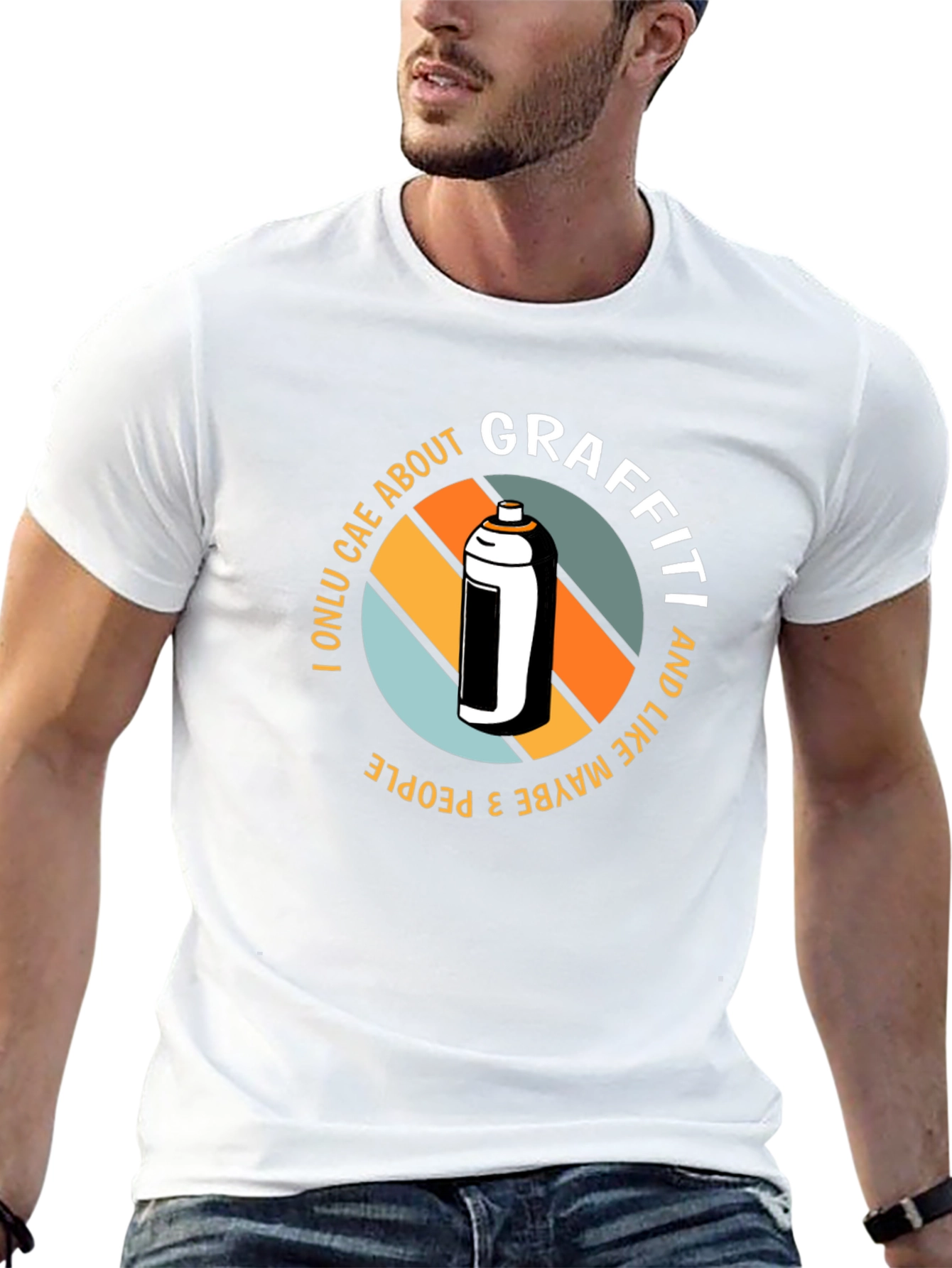 Graffiti Lovers T-Shirt - I Only Care About Graffiti