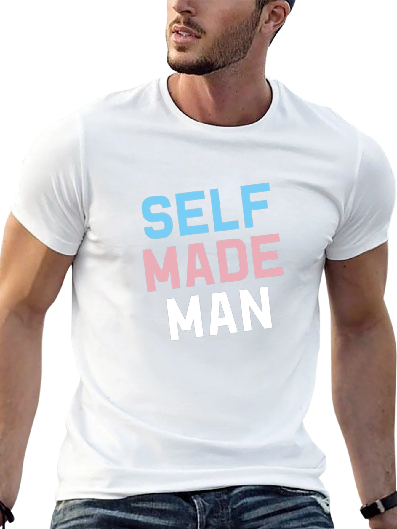 Self Made Man T-Shirt - Transgender Pride