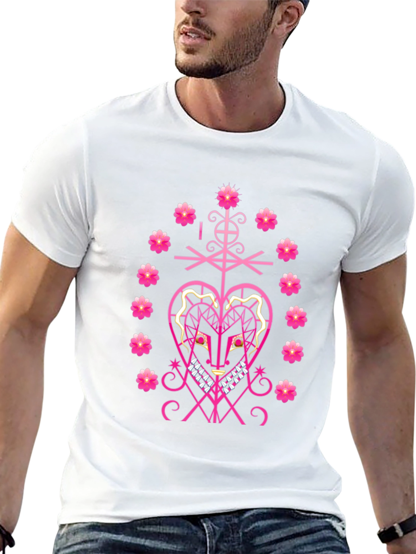 Pink Voodoo Heart T-Shirt