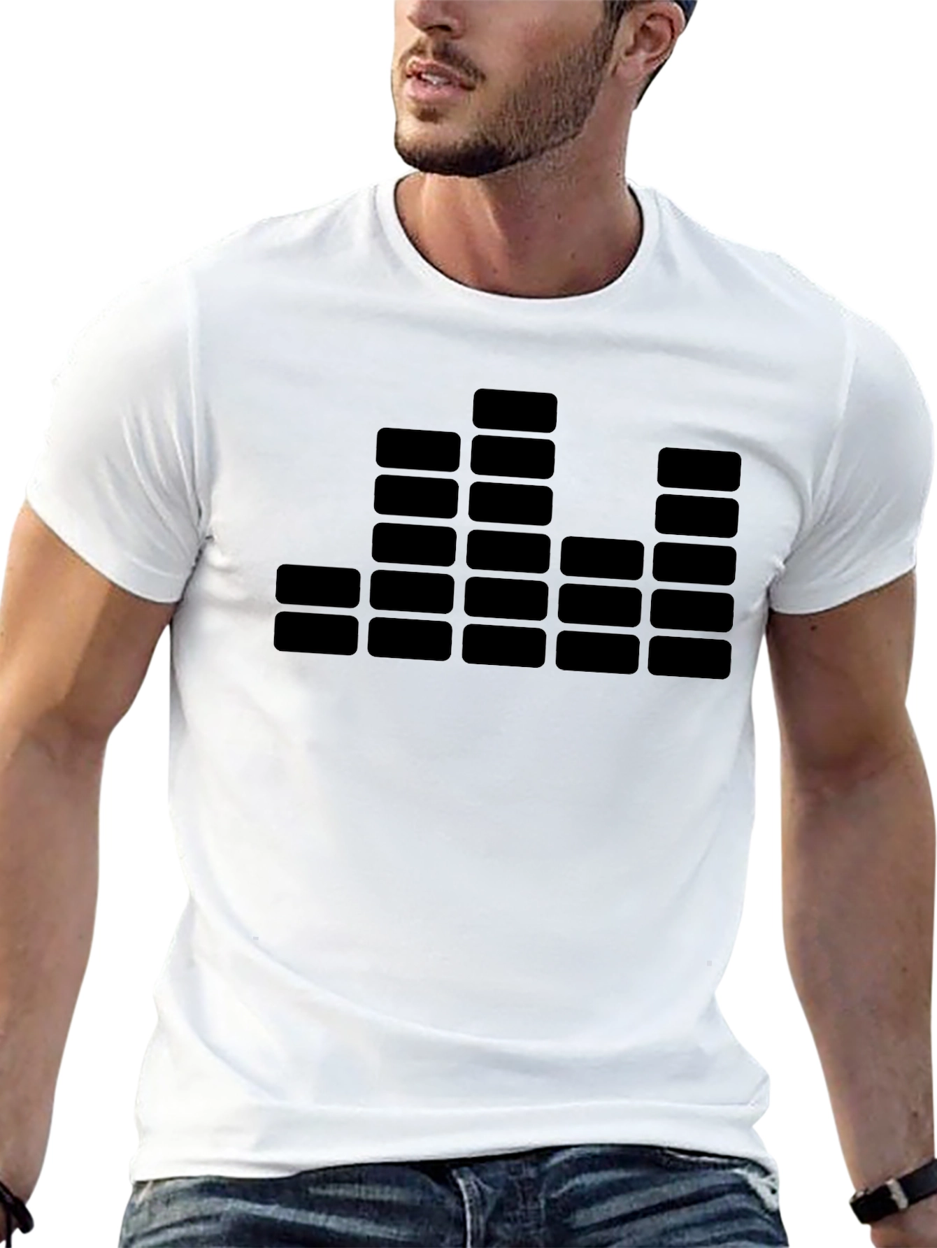 EQ Graphic Tee - Black Graphic Print Shirt
