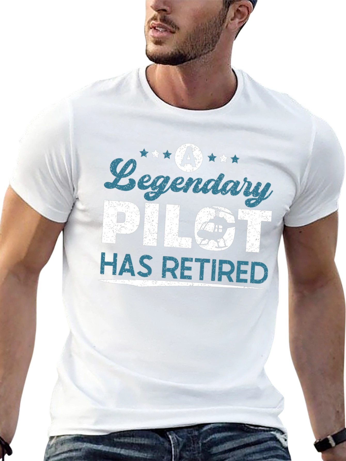 Legendary Pilot Retired Graphic T-Shirt