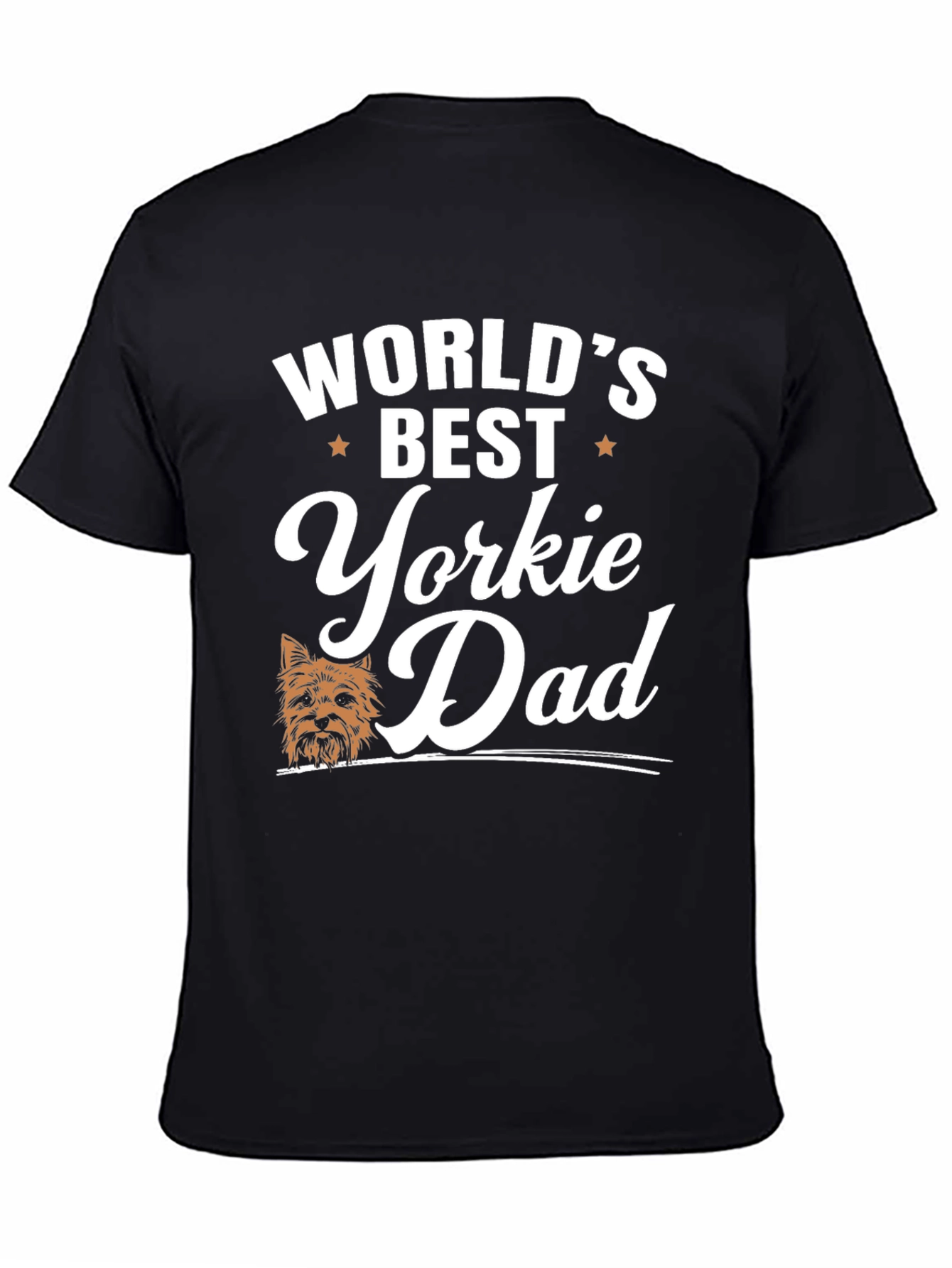 Worlds Best Yorkie Dad T-Shirt