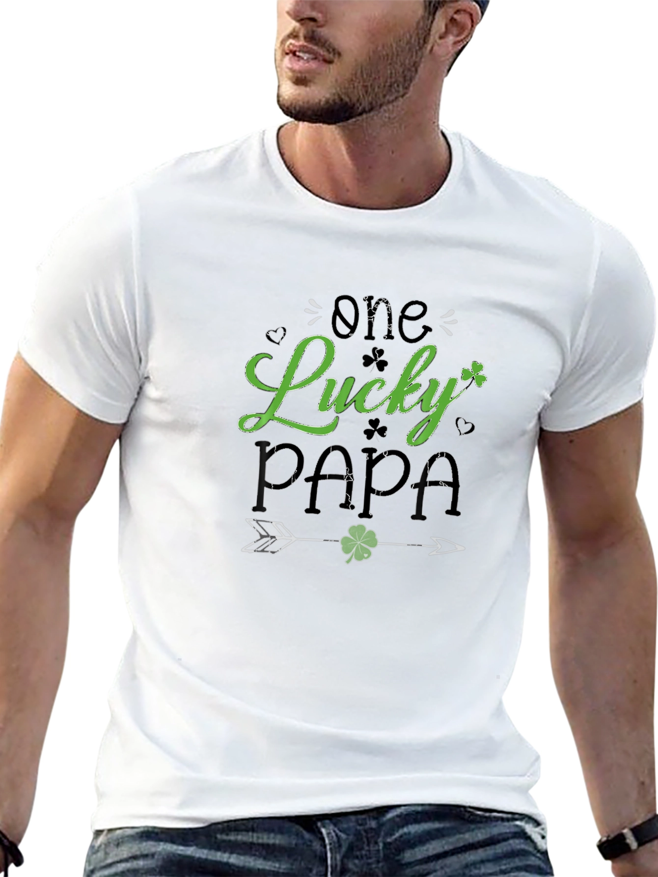 Lucky Papa T-Shirt - St. Patricks Day