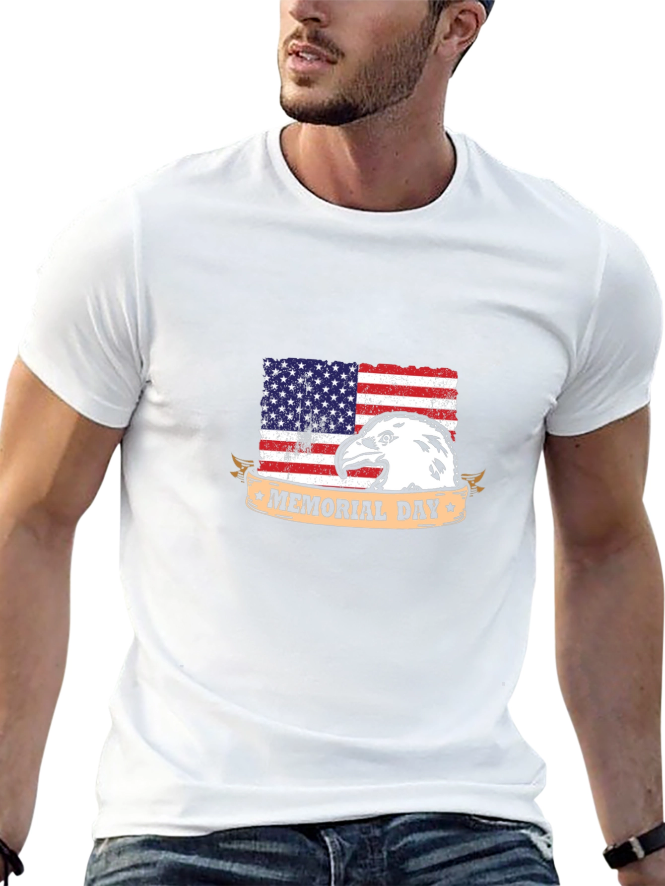 Memorial Day Eagle T-Shirt