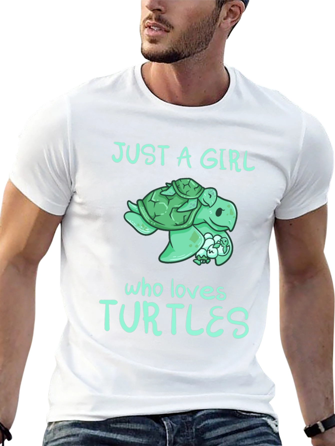 Just A Girl Who Loves Turtles T-Shirt