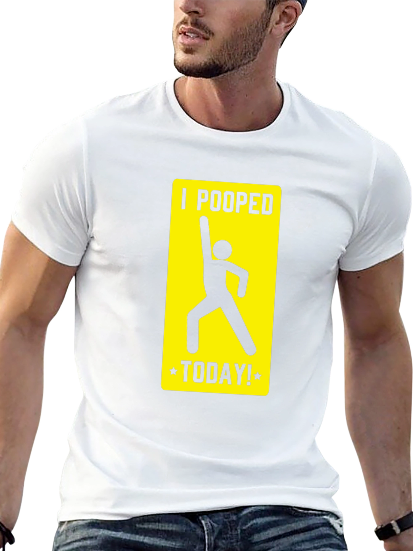 I Pooped Today T-Shirt Funny Humor