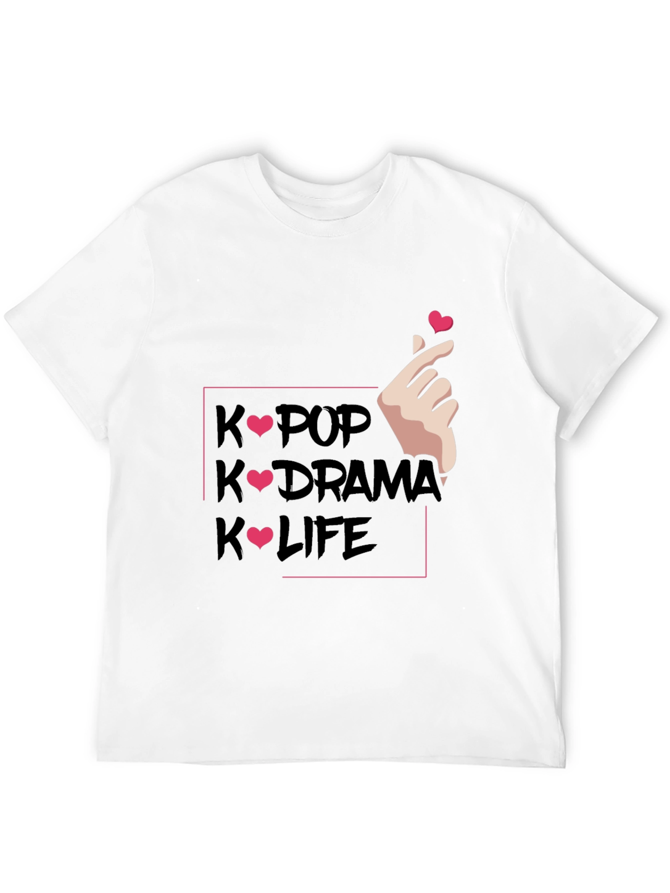 K-Pop Drama Life Graphic Tee