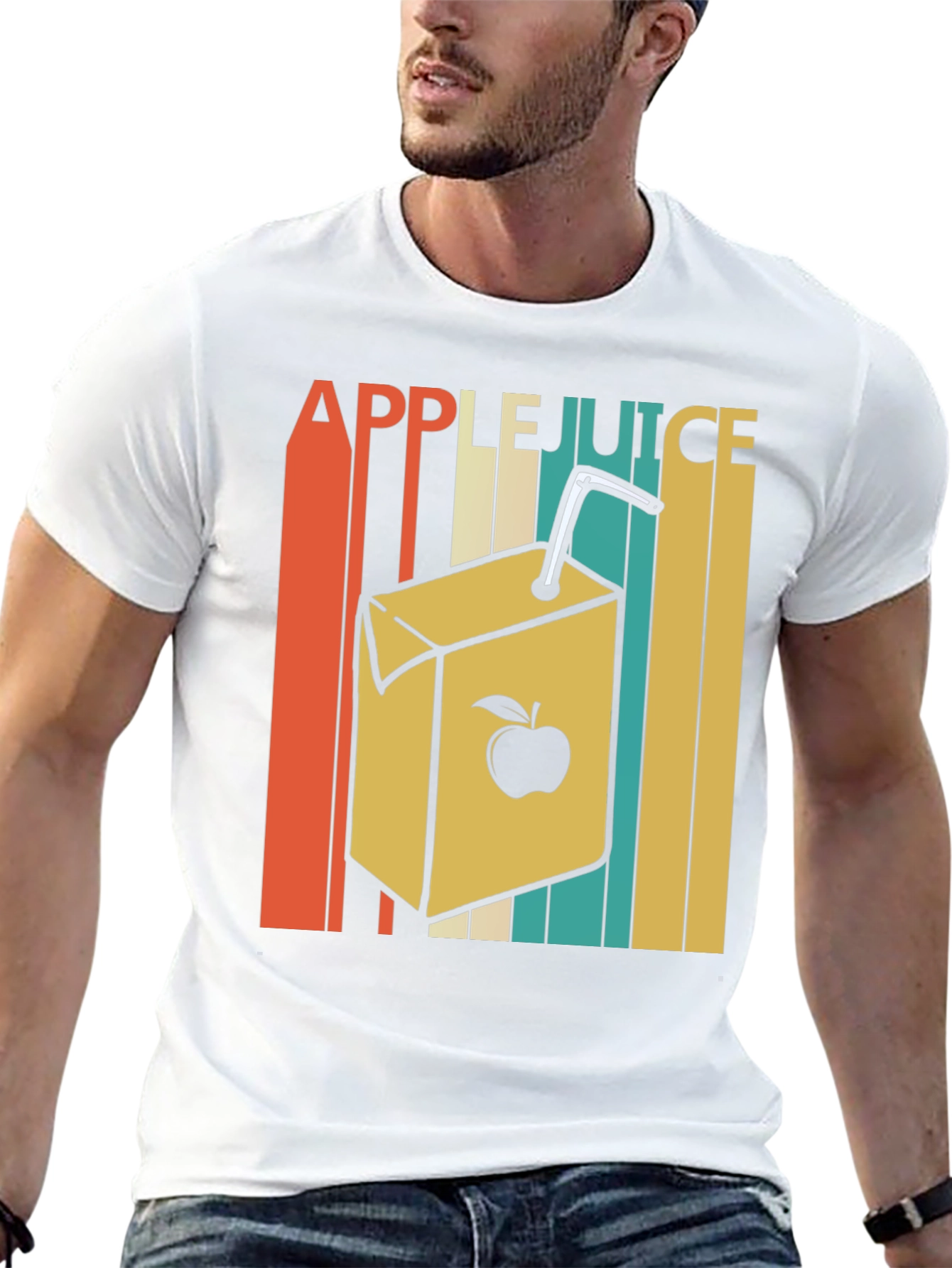 Retro Apple Juice T-Shirt
