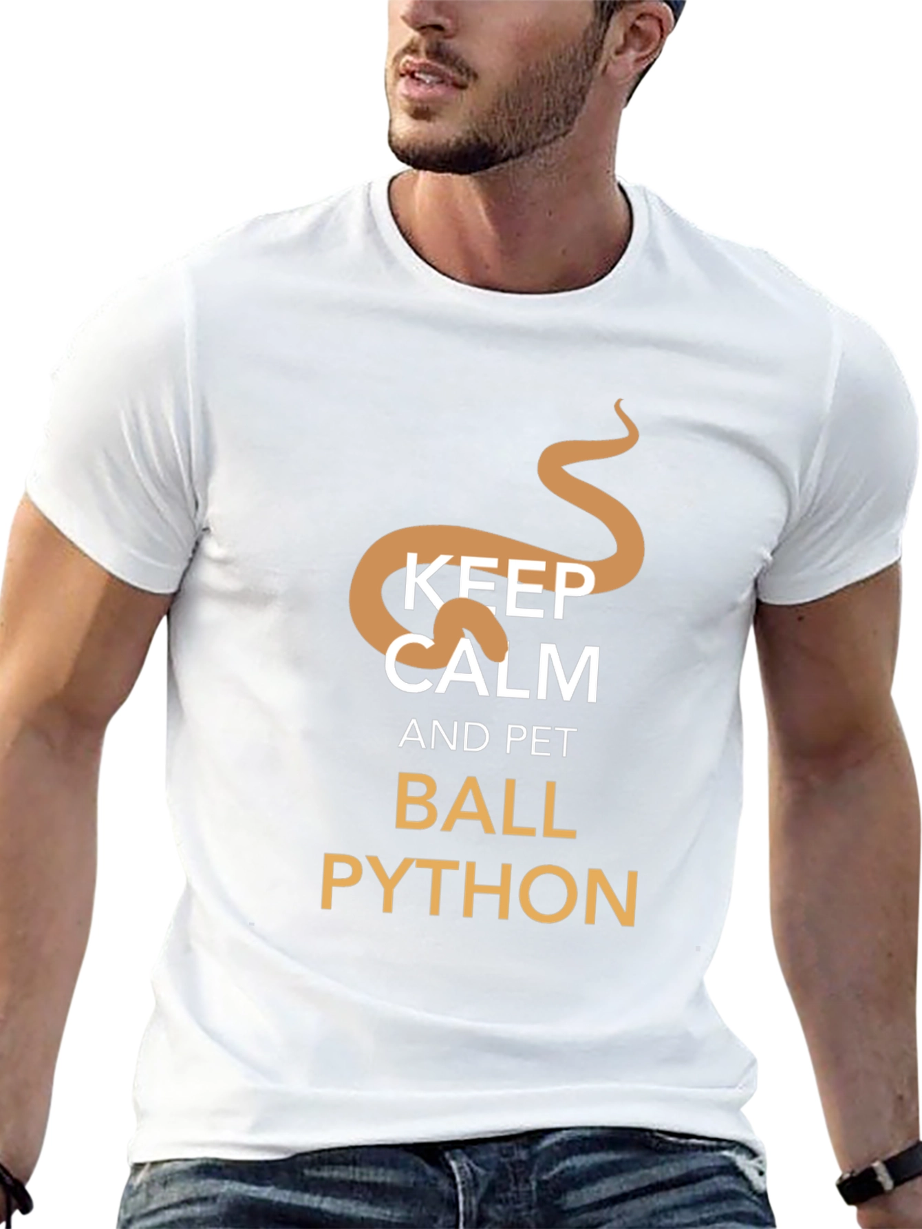 Keep Calm Ball Python T-Shirt