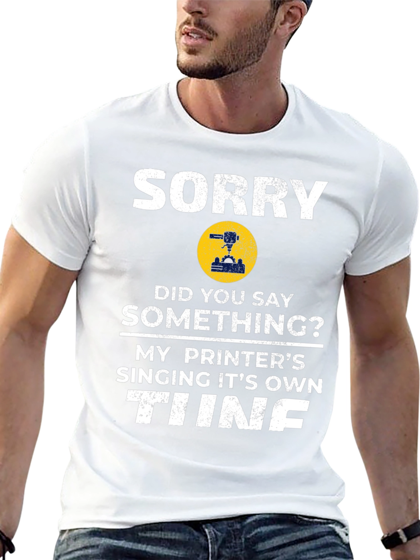 Sorry Printer Tune T-Shirt