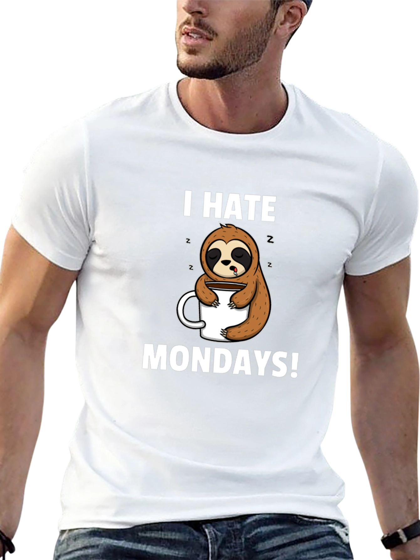 I Hate Mondays Sloth T-Shirt