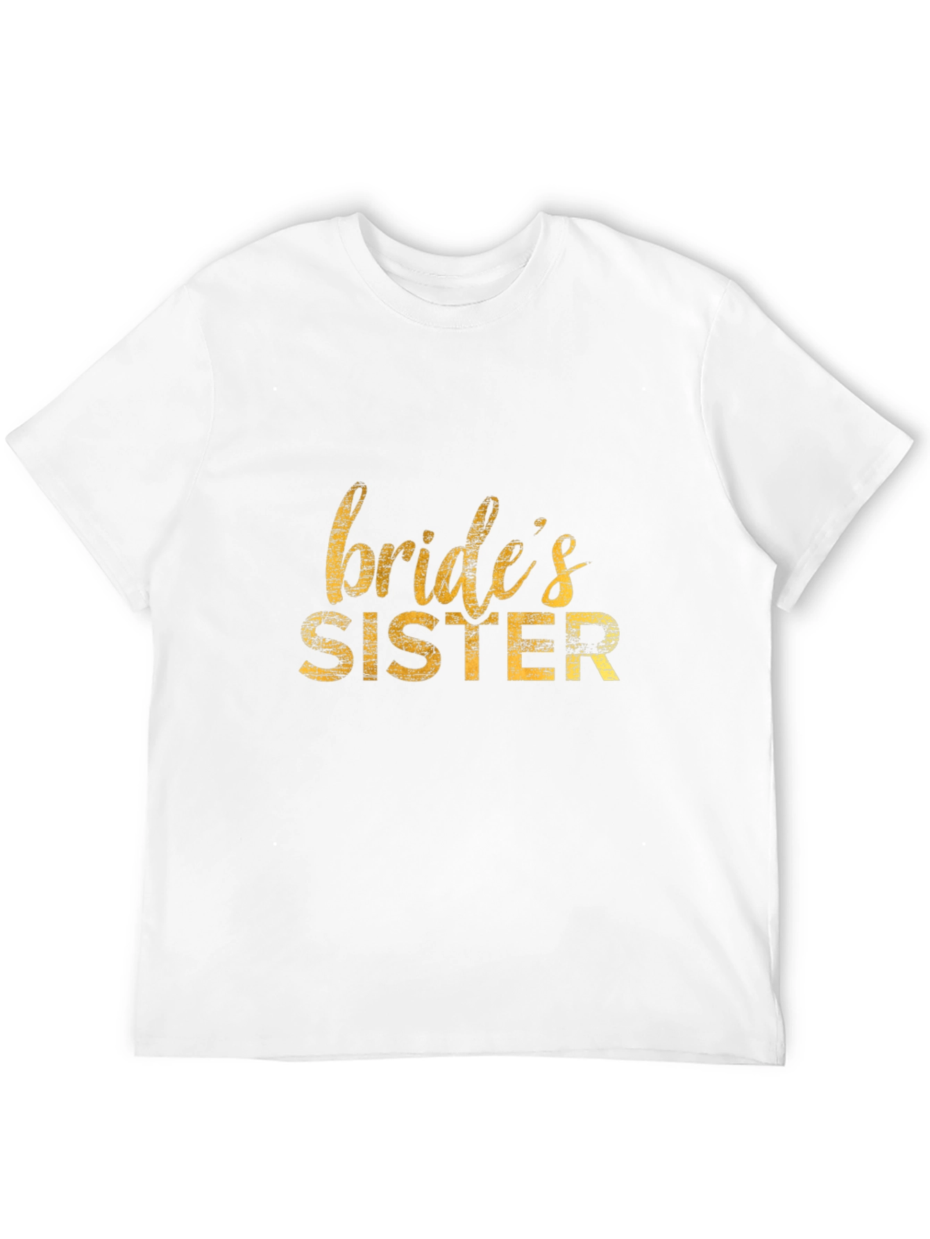 Brides Sister T-Shirt - Wedding Party Apparel