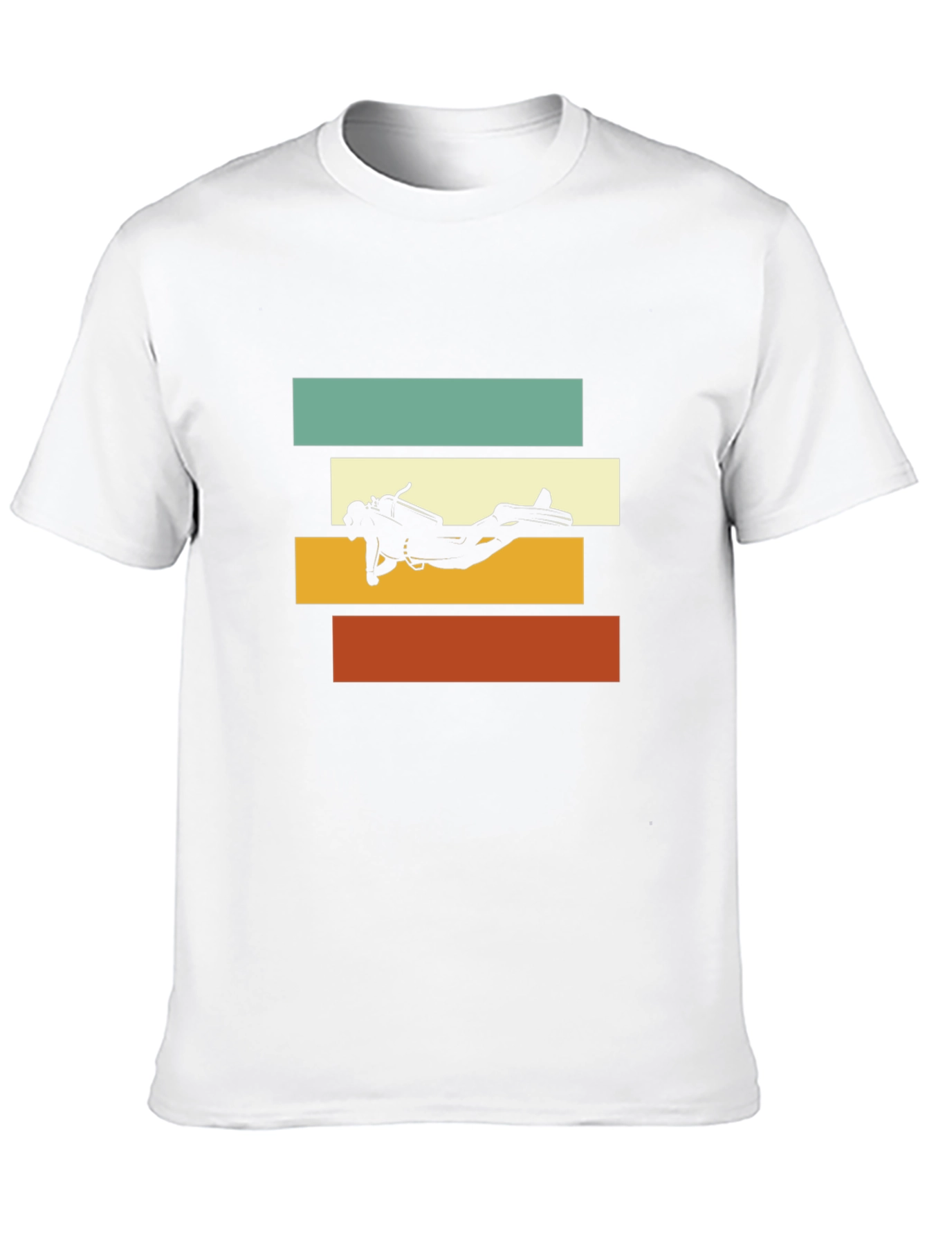 Diver Silhouette Graphic Tee