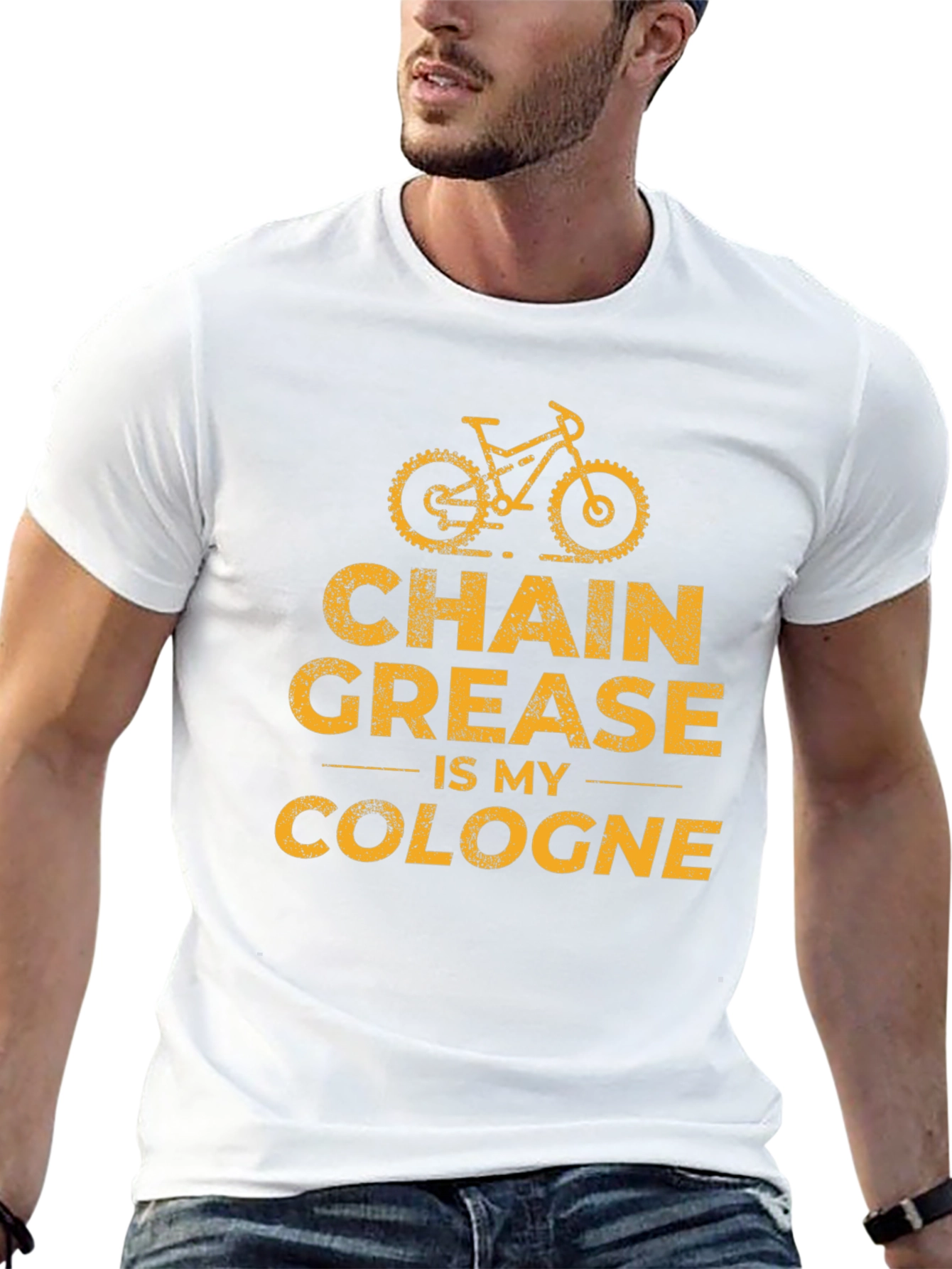 Chain Grease Cologne Graphic Tee