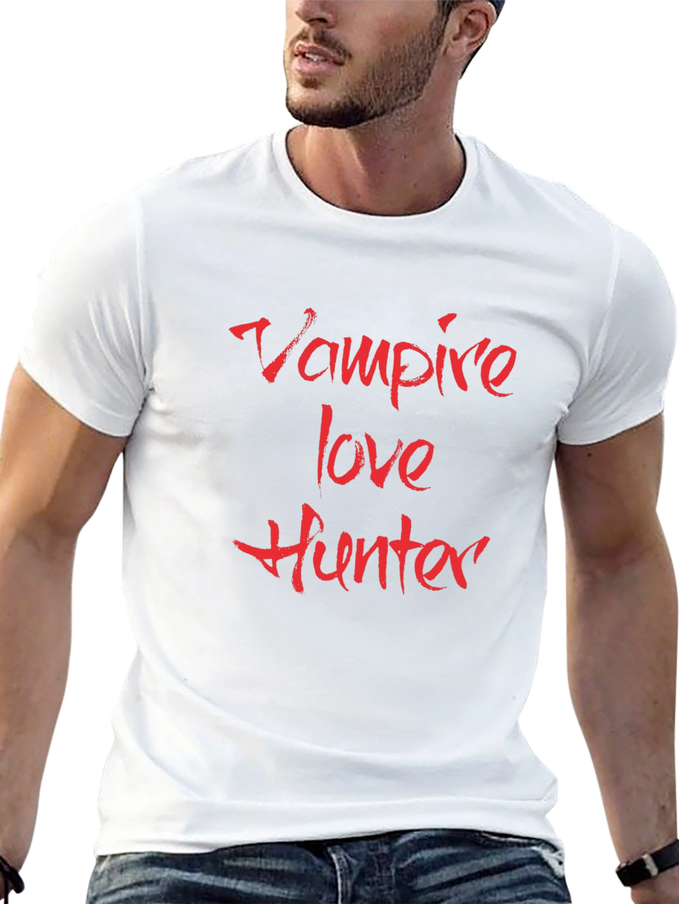 Vampire Love Hunter Graphic T-Shirt