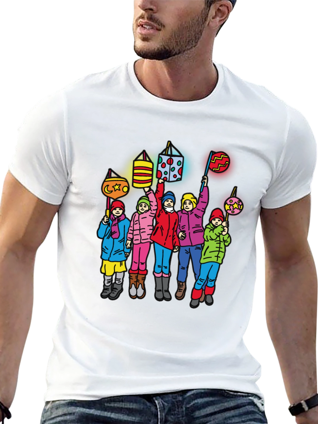 Lantern Parade Graphic Tee - Unisex