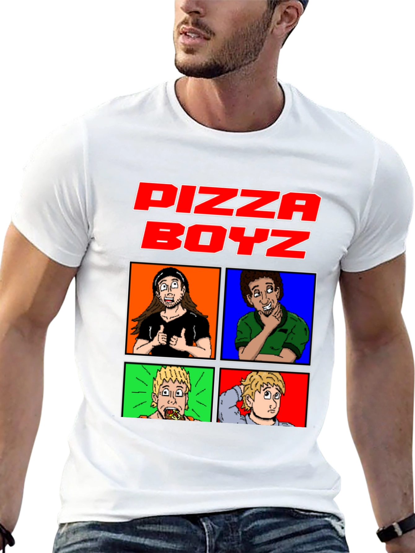 Pizza Boyz Graphic T-Shirt