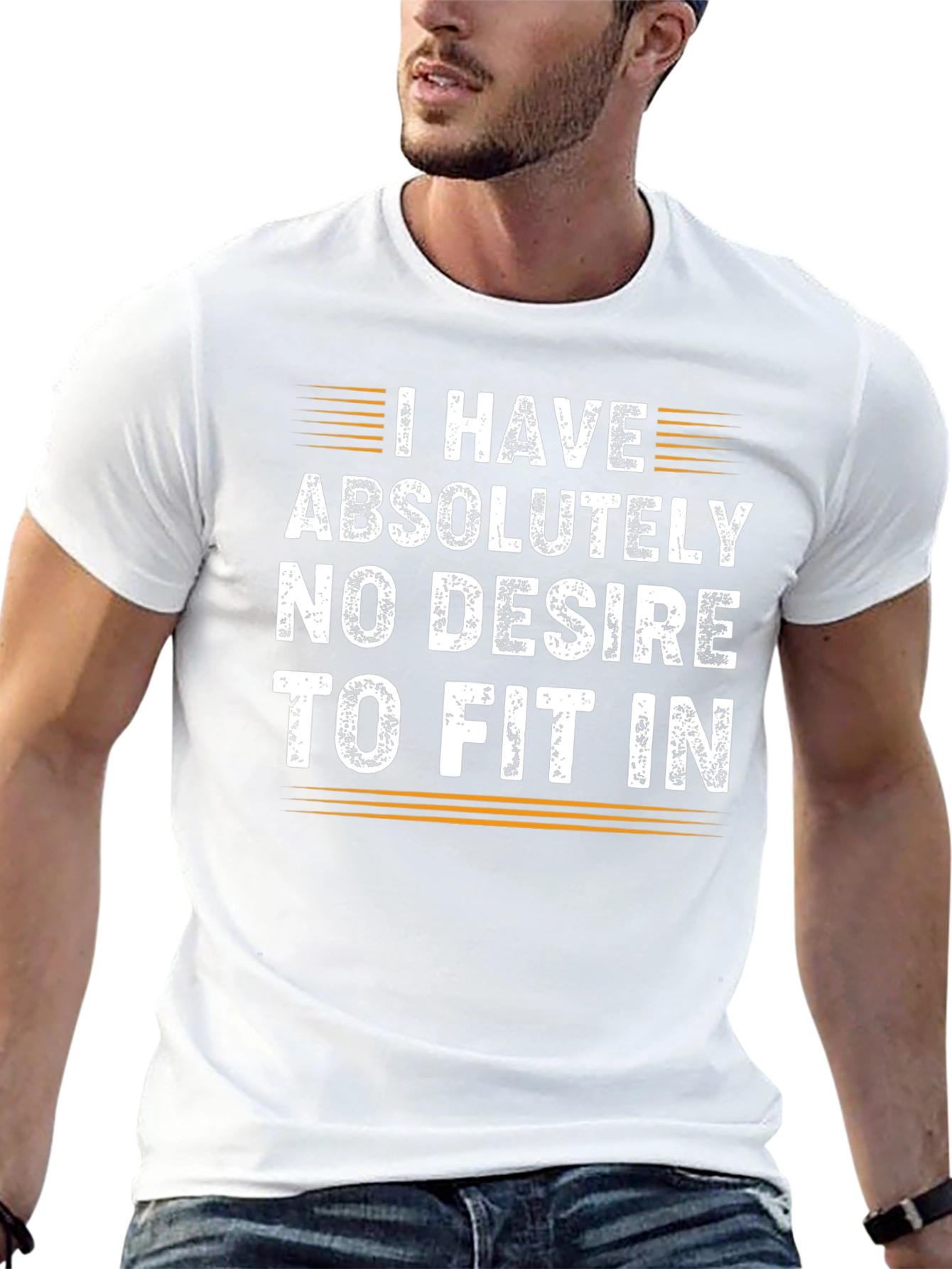 I Have No Desire to Fit In Graphic Tee